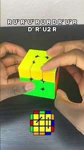 Ra permutation algorithm #rubikscube