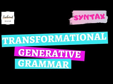 Transformational Generative Grammar | TGG | شرح | Ep #01