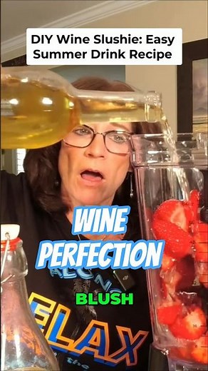 Wine Slushies Easy Recipe for Hot Summers #recipe #cooking #howto #wine #slushy #winetasting