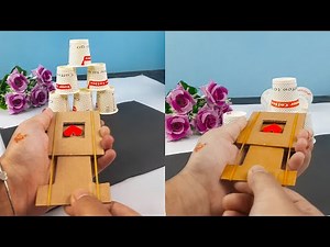 DIY Cardboard Catapult for Kids!