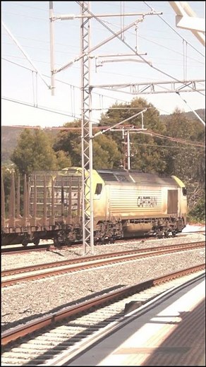 CapTrain Freight Action on the Main Line #railroad #trainvideo #railway