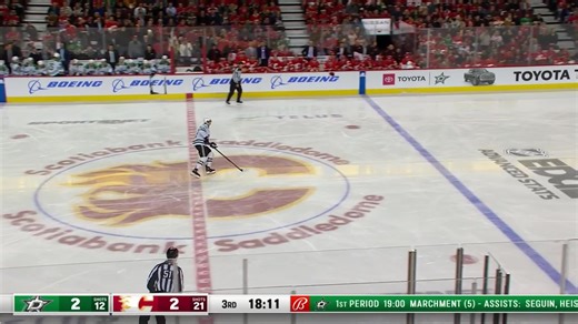 "CHEEKY!" - Razor Mush has a 2-goal night in Calgary! | Dallas Stars