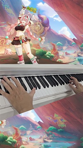 Sleep After the Toil - Genshin Impact Piano Cover (Varesa Orchard Theme)