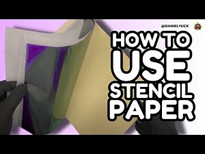 How To Use Stencil Paper?