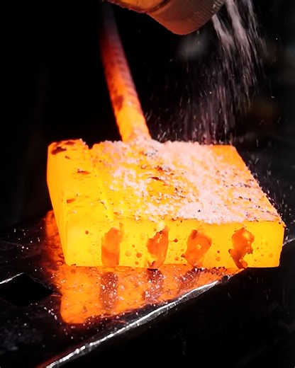 Forging a Damascus Knife out of Box Cutter Blade | DIY & Crafts