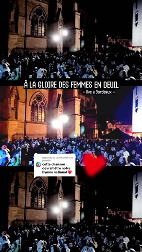 Si ma chanson « A la gloire des femmes en deuil » peut être déjà une hymne dans le cœur des femmes et des adelphes qui les soutiennent, à leur donner du soutien et de la force à chaque fois qu’ielles l’entonnent, alors c’est que j’aurais bien fait mon devoir ♥️🫂 🎶🚌 Viens me voir en TOURNÉE 🥳 08/11 – Amiens (80) 19/11 – Saint-Auprè (38) 30/11 – Lorient (56) 04/12 – Lille (59) 05/12 – Seraing (🇧🇪) 07/03 – Roissy (95) 08/03 – La Crèche (79) 29/05 – Commentry (03) 🎟️ BILLETTERIES 👉🏻 http://
