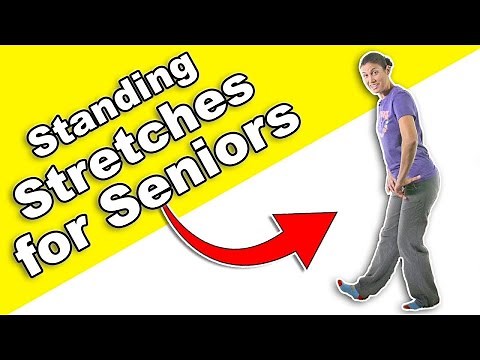 SIMPLE Standing Stretching Routine for Seniors – In Real-time!