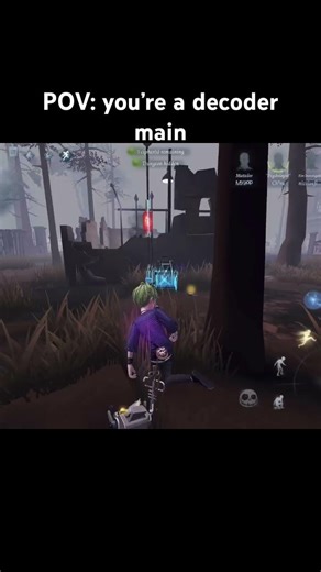 Day in the life of a decoder main #identityv #identity #gaming #memes