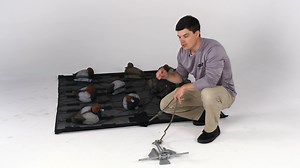 One of the major advantages to utilizing a Decoy Raft is it only takes one anchor to deploy multiple dozens of decoys! | Southern Flyway Outfitters