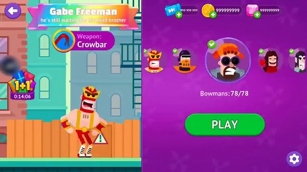 Bowmasters Mod APK v8.1.0 - MOD MENU - Unlock All characters - Unlimited money and gem - Mediafire