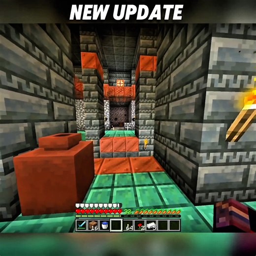 new update in trail chamber #minecraft #minecraftshorts #update