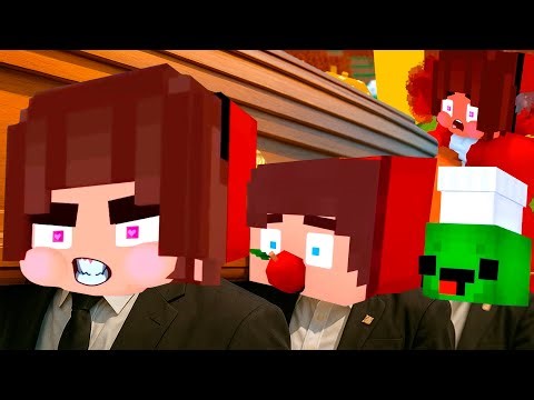 JJ`s Girl EAT JJ - Maizen Minecraft - Coffin Dance Song (Ritmo Rise Remix)