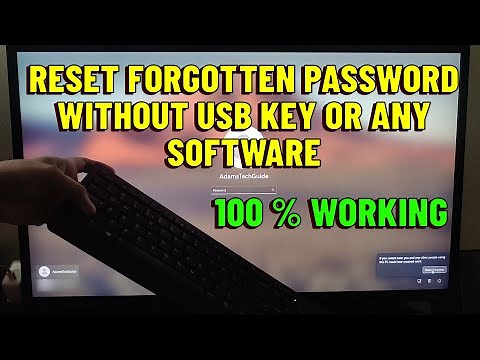 Reset Forgotten Windows Password Without USB or Software (100% Working Method) | 2025 Best Method |