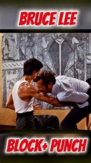 Bruce Lee / ￼ selfdefence tutorial 😱 #martialarts #defence #shorts #viral #brucelee