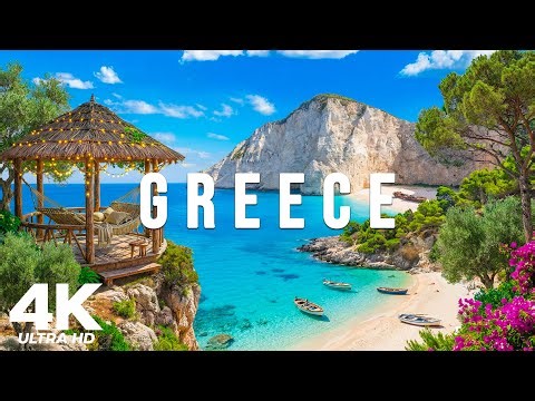 Greece 4K | Discover White Hilltop Villages, Radiant Turquoise Seas & Endless Mediterranean Beauty