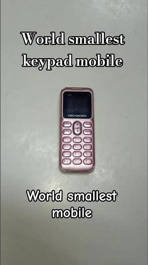 World smallest keypad mobile #keypadmobile #smallest #world #mobile 📱