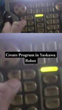 Create Program in Yaskawa Robot