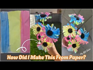 How To Make Beautiful DIY Paper Daisy Flowers