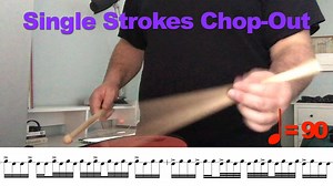 🥁 Drum Time! 🥁 You've been working hard, so let's take just a few minutes to stand-up, breath deeply, and loosen those Monster Mitts of yours. Enjoy the smooth feeling of silky Single Strokes, #pipebanddrumming style. PS - Works just as well for all styles❤️ Enjoy! @followers | Rhythm Monster