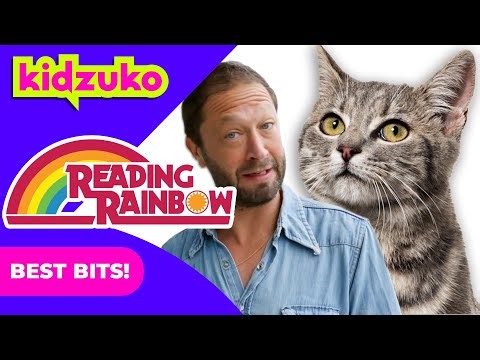 Reading to Cats at the Animal Shelter 🐱📚 Ft. Ebon Moss-Bachrach | Reading Rainbow | ‪@Kidzuko‬​
