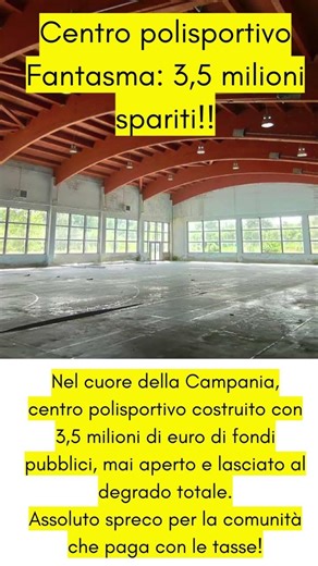 centro polisportivo per fantasmi.