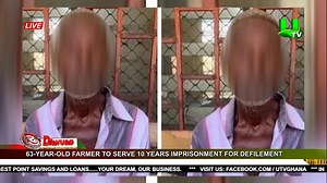 22K views · 470 reactions | 63-year-old farmer to serve 10 years imprisonment for defiling a 7-year-old girl #UTVNews | UTV Ghana | Facebook