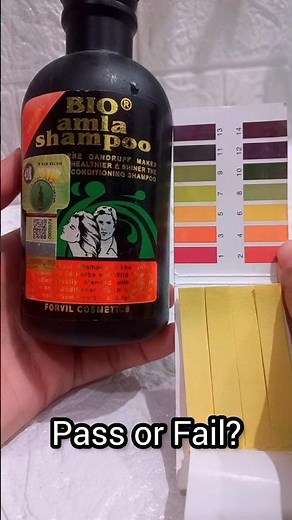 👉 Bio Amla Shampoo pH Test | Kya ye scalp ke liye safe hai?