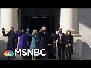Joe Biden, Kamala Harris Arrive At The Capitol On Inauguration Day | MSNBC