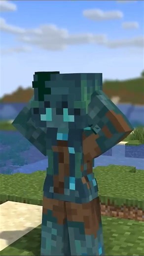 Drowned Revange In Minecraft #minecraft #shorts #minecraftsmp #minecraftyoutuber