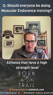 Should everyone be doing Muscular Endurance training?