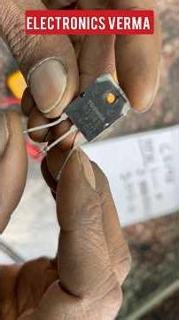 All Transistor Test only Multimeter NPN PNP | #Verma