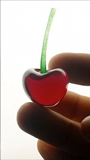 Real DIY Resin Cherry 🍒 Handmade Craft