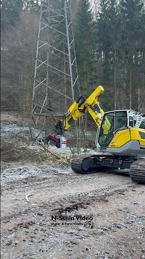 Forst Mulchen pur 💥 Menzi Master M515 mit Seppi M BMS-F 125 im Wald-Einsatz