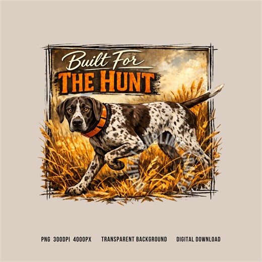 German Shorthair Pointer PNG: Duck Hunting Sublimation Design (digital Download) - Etsy
