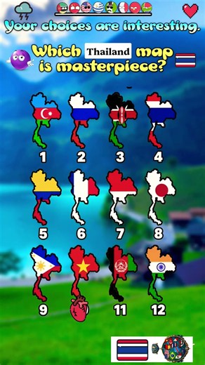 Which Thailand map is wonderfull? #thailand #map #geography #asia