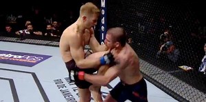 Dan Hooker KOs Jim Miller with Brutal Knee (UFC Atlantic City Fight Highlights)