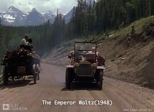 Behind the scenes of the 1948 Bing Crosby film, The Emperor Waltz, filmed in Jasper National Park. | Old Canada Series