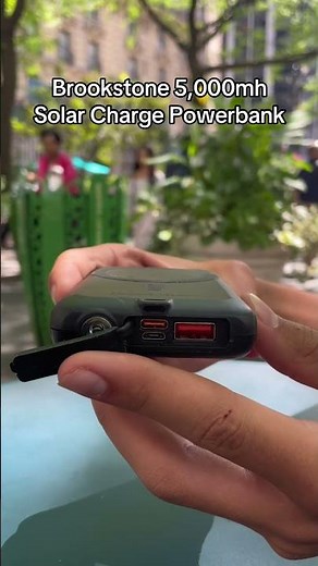 Brookstone | Solar Charge | Review