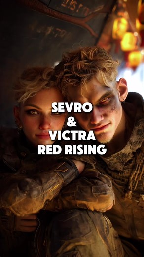Bringing Victra & Sevro au Barca from Red Rising to life using midjourney #midjourney #scifibooks #redrising #sevroaubarca #victraaujulii