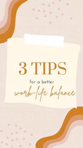 2.5K views | Balancing work and life like a pro: prioritize, set boundaries, and don't forget to press pause for some 'me time'.  #WorkLifeBalance #PrioritizeYou #worklifebalancetips | CareerAddict | Facebook
