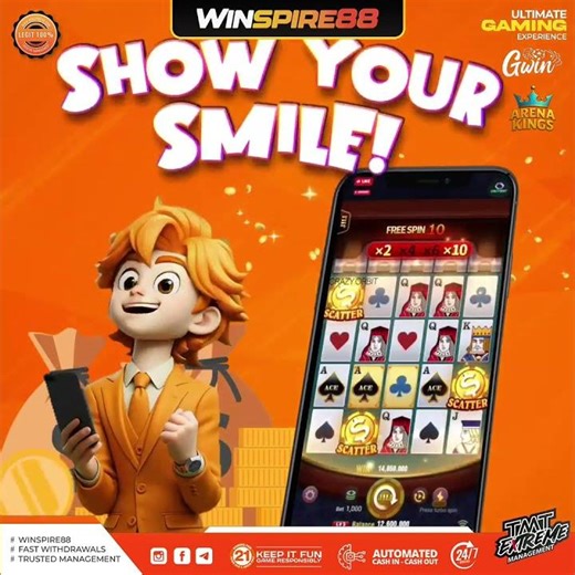 Show Your Smile — Win Big with Winspire88!