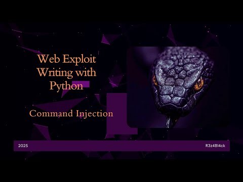 Web Exploit Writing with Python (Command Injection)