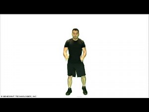 Cardio Exercise: March In Place Wide Exercise