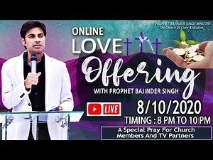 Prophet Bajinder Singh Ministry Evening Thursday live Meeting