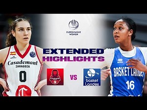 Casademont Zaragoza v Basket Landes | Full Game Highlights | EuroLeague Women 2025-26