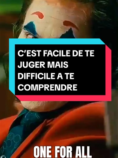 C'est facile de te juger mais difficile à te comprendre #citation #motivacion #conseil #inspiration #Oneforall @𝐕𝐀𝐖𝐋𝐄𝐍𝐙 @IBRAH-BEST