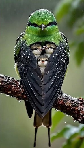 The cute little bird on rainy season #lovebirdsprotectbirds #birds #winterbirds #nature