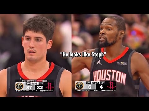 Reed Sheppard Is Looking Like A Baby Steph Curry & Impressed KD 🔥