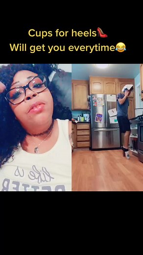 Guy Wearing Cups as Heels Funny Fail Compilation