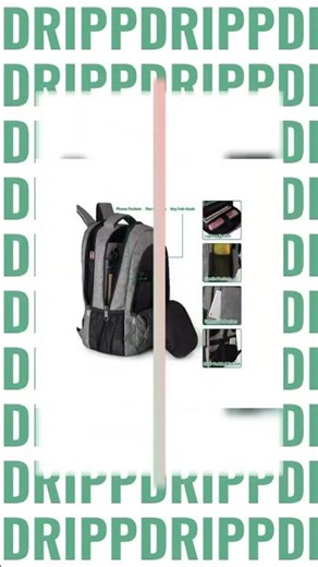 18" Anti-Theft Travel Backpack – Secure & Connected